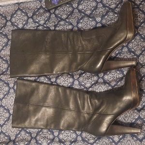 Frye heel boots